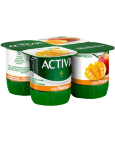 YOGUR ACTIVIA MANGO PACK-4