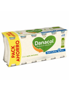 YOGUR DANACOL NATURAL PACK-12