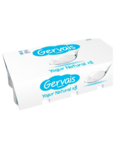 IOGURT GERVAIS NATURAL PACK-8