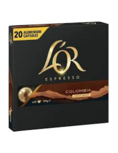 CAFE L´OR COLOMBIA 20 CAP