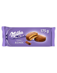 PASTELITO MILKA CHOC&CHOC 175G