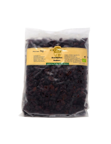 ARÁNDANO ROJO SECO SIN AZÚCAR ECO 1KG
