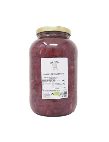 ALUBIAS ROJAS COCIDAS ECO 3,8KG