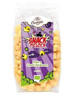 Snacks de Bolitas Maiz Y Trigo Sarraceno ECO Castagno 50g 2
