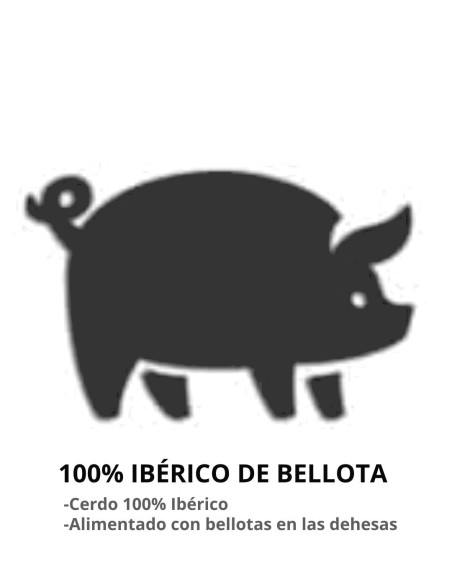 JAMÓN DE BELLOTA 100% IBÉRICO (6,5-7kg)