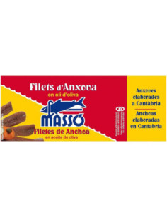 ANCHOA MASSO ACEITE OLIVA 29G