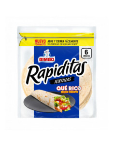 RAPIDITAS BIMBO WRAPS 6U 240G