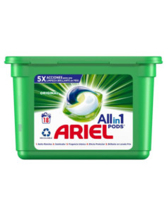 DETERGENT ARIEL PODS 3 A 18D