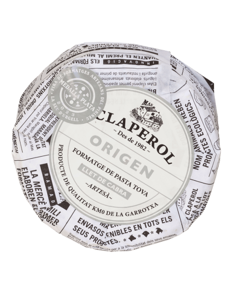 🧀 Queso Ecológico Origen · Mas Claperol | Cremoso y Premiado