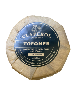 QUESO ECOLÓGICO DE PASTA BLANDA CON TRUFA · MAS CLAPEROL