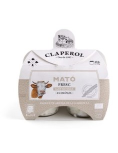 Mató de vaca ecológico Claperol  (2x128Gr.)