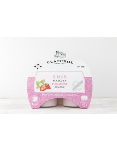Suís de fresa ecológico Claperol – Postre natural y cremoso