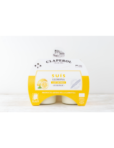 Suizo de limón ecológico Claperol – 256g (2x128g)