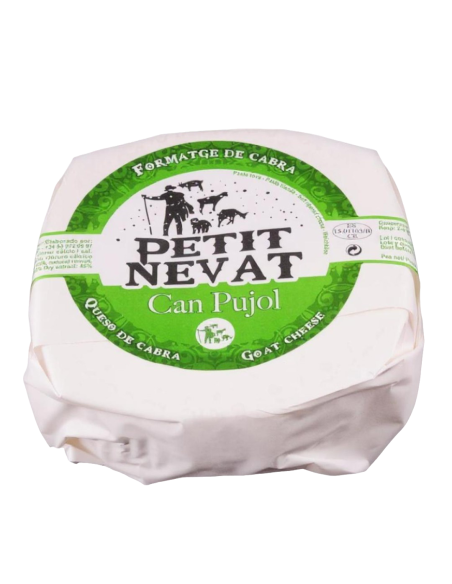 🧀 Queso Petit Nevat de Cabra · Can Pujol | Suave, Untuoso y con Carácter