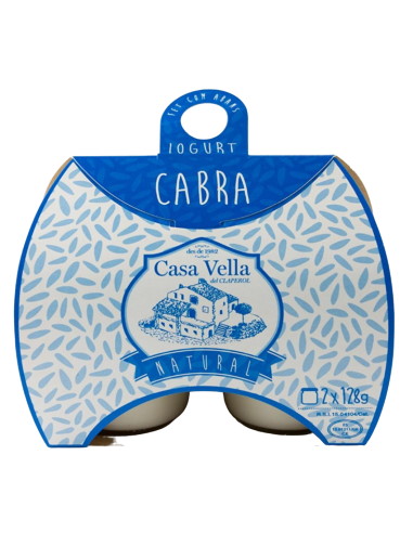 Yogur natural de cabra ecológico Claperol – Suave, cremoso y sin acidez