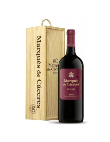 VINO MARQUES CACERES CRIANZA CON MADERA 1BOT