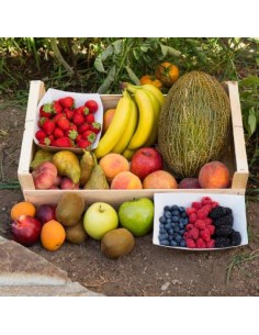 Caja de fruta mediana (9 kg)