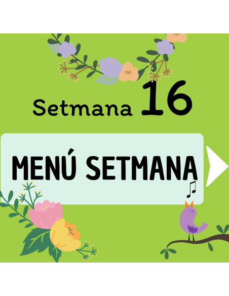 TU MENÚ DE LA SEMANA EN VILAMERCAT.CAT ¡haz tu comanda online!