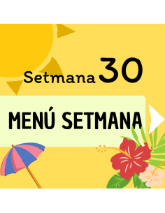 EL TEU MENU DE LA SETMANA A VILAMERCAT ¡Fes la teva comanda online!