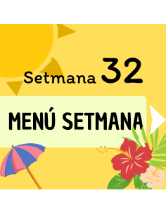 TU MENÚ DE LA SEMANA EN VILAMERCAT.CAT ¡haz tu comanda online!