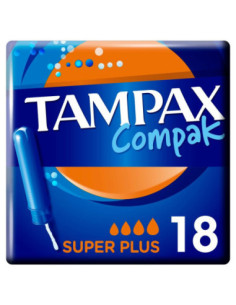 TAMPO TAMPAX COMPAK SUPER...