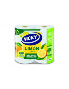 PAPEL NICKY COCINA LIMON 2U