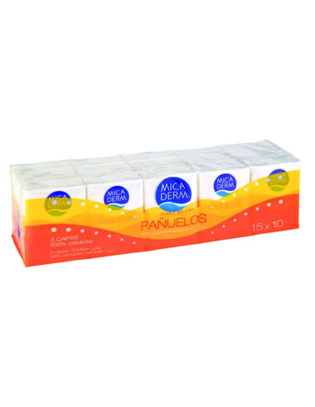 PAÑUELO MICADERM MINI 10U PACK-15