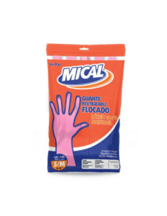 GUANTE MICAL ROSA TALLA P-M