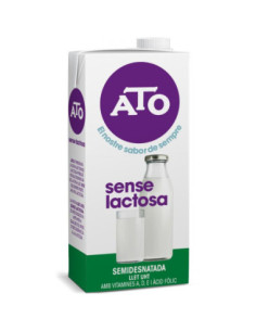 LECHE ATO SEMI SIN LACTOSA 1L