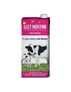 LECHE LLET NOSTRA DESNATADA 1L